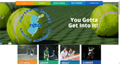 Desktop Screenshot of northernjerseytennis.com